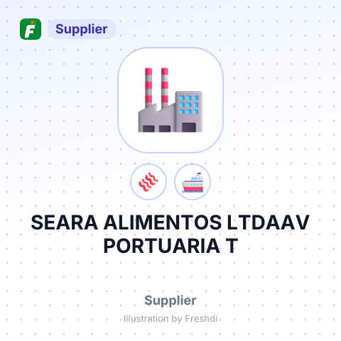 SEARA ALIMENTOS LTDAAV PORTUARIA T – summary card, no photo uploaded yet