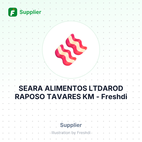 SEARA ALIMENTOS LTDAROD RAPOSO TAVARES KM – summary card, no photo uploaded yet