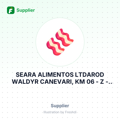 SEARA ALIMENTOS LTDAROD WALDYR CANEVARI, KM 06 - Z – summary card, no photo uploaded yet