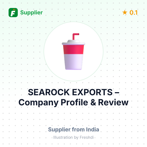 SEAROCK EXPORTS – summary card, no photo uploaded yet