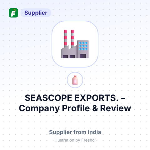 SEASCOPE EXPORTS. – summary card, no photo uploaded yet