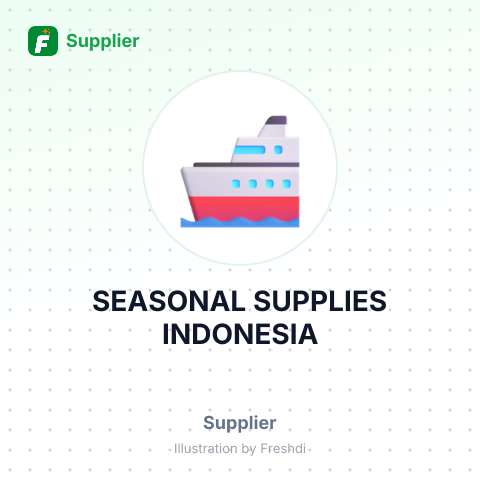 SEASONAL SUPPLIES INDONESIA – summary card, no photo uploaded yet