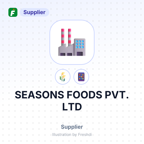 SEASONS FOODS PVT. LTD – summary card, no photo uploaded yet