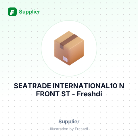 SEATRADE INTERNATIONAL10 N FRONT ST – summary card, no photo uploaded yet