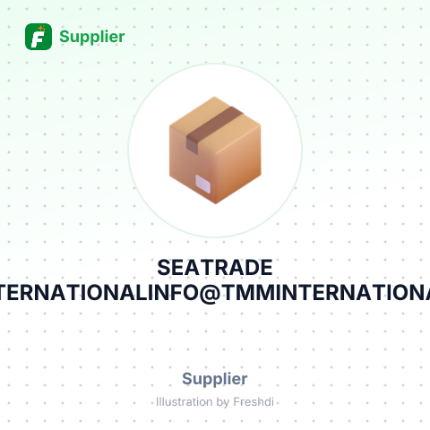 SEATRADE INTERNATIONALINFO@TMMINTERNATIONAL. COM – summary card, no photo uploaded yet
