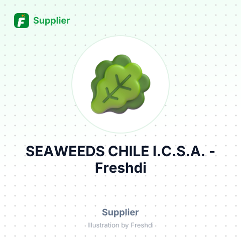 SEAWEEDS CHILE I.C.S.A. – summary card, no photo uploaded yet