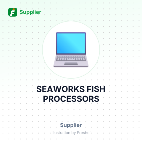 SEAWORKS FISH PROCESSORS – summary card, no photo uploaded yet