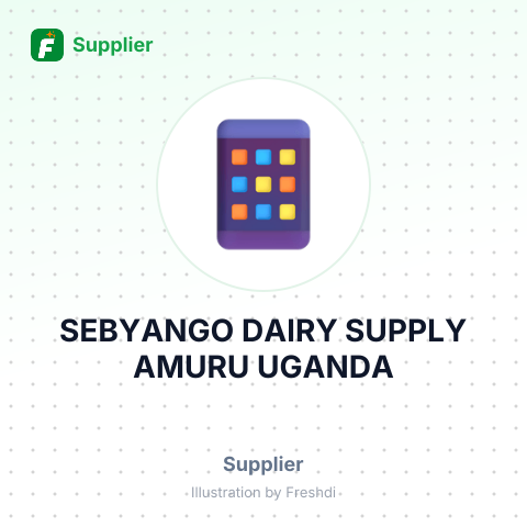 SEBYANGO DAIRY SUPPLY AMURU UGANDA – summary card, no photo uploaded yet