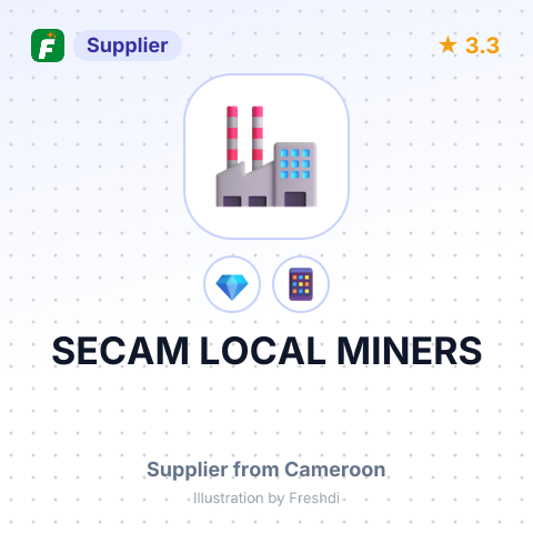 SECAM LOCAL MINERS – summary card, no photo uploaded yet