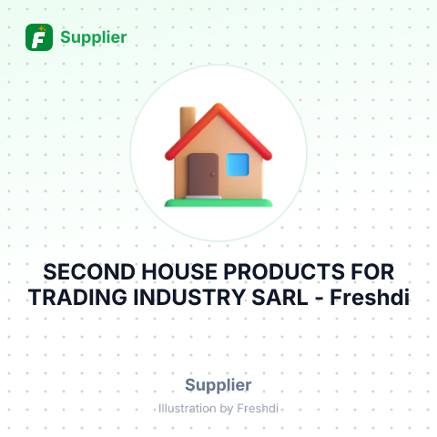 SECOND HOUSE PRODUCTS FOR TRADING INDUSTRY SARL – summary card, no photo uploaded yet