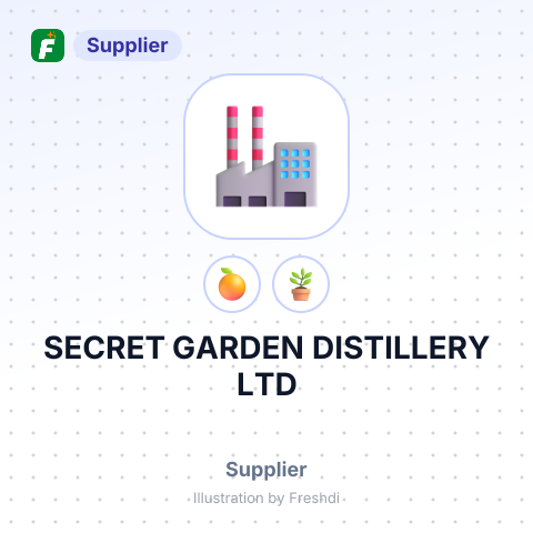 SECRET GARDEN DISTILLERY LTD – summary card, no photo uploaded yet