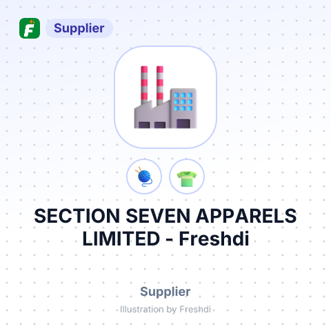 SECTION SEVEN APPARELS LIMITED – summary card, no photo uploaded yet