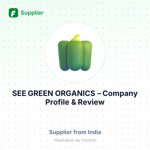 SEE GREEN ORGANICS – summary card, no photo uploaded yet