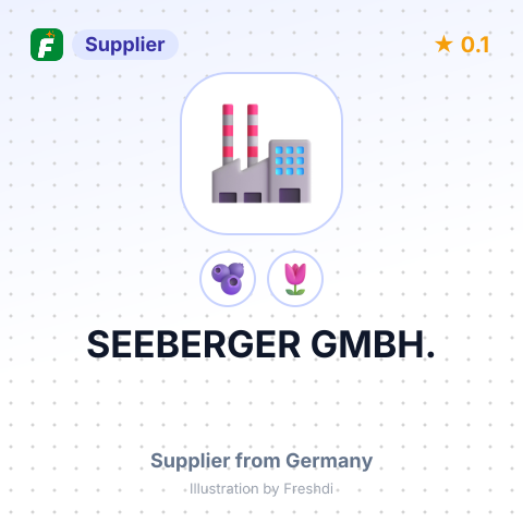 SEEBERGER GMBH. – summary card, no photo uploaded yet