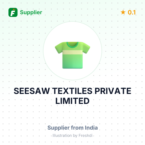 SEESAW TEXTILES PRIVATE LIMITED – summary card, no photo uploaded yet