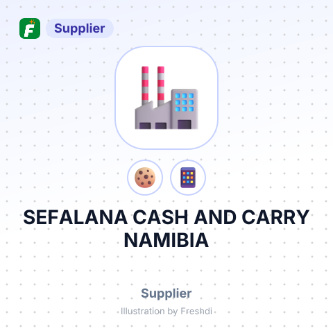 SEFALANA CASH AND CARRY NAMIBIA – summary card, no photo uploaded yet