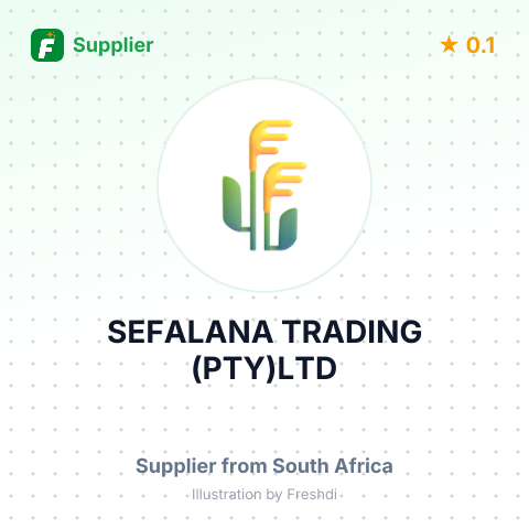 SEFALANA TRADING (PTY)LTD – summary card, no photo uploaded yet