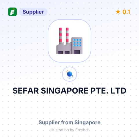 SEFAR SINGAPORE PTE. LTD – summary card, no photo uploaded yet