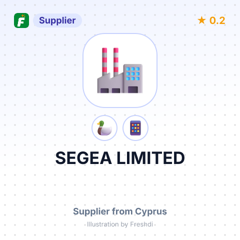 SEGEA LIMITED – summary card, no photo uploaded yet
