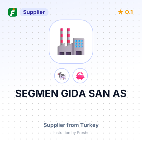 SEGMEN GIDA SAN AS – summary card, no photo uploaded yet