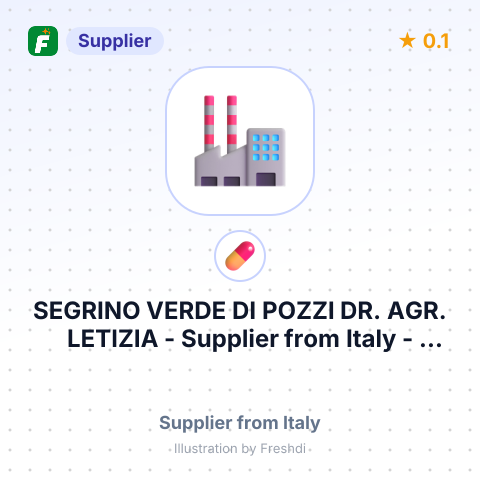 SEGRINO VERDE DI POZZI DR. AGR. LETIZIA – summary card, no photo uploaded yet