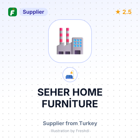 SEHER HOME FURNİTURE – summary card, no photo uploaded yet
