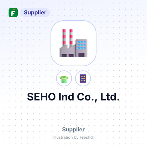 SEHO Ind Co., Ltd. – summary card, no photo uploaded yet