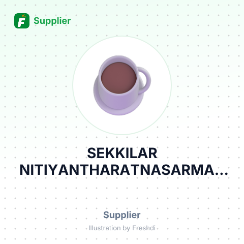 SEKKILAR NITIYANTHARATNASARMA – summary card, no photo uploaded yet