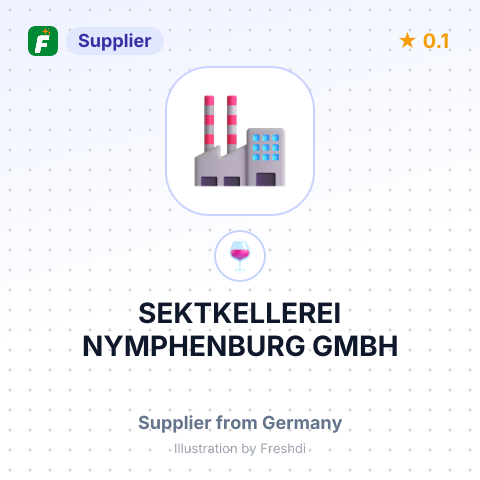 SEKTKELLEREI NYMPHENBURG GMBH – summary card, no photo uploaded yet