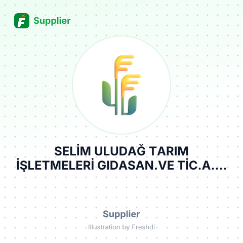 SELİM ULUDAĞ TARIM İŞLETMELERİ GIDASAN.VE TİC.A.Ş. – summary card, no photo uploaded yet