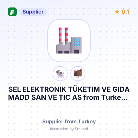 SEL ELEKTRONIK TÜKETIM VE GIDA MADD SAN VE TIC AS – summary card, no photo uploaded yet