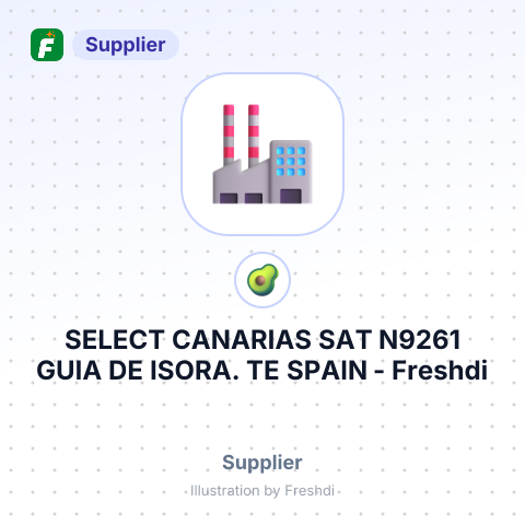 SELECT CANARIAS SAT N9261 GUIA DE ISORA. TE SPAIN – summary card, no photo uploaded yet