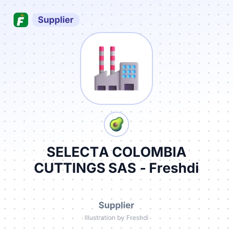 SELECTA COLOMBIA CUTTINGS SAS – summary card, no photo uploaded yet