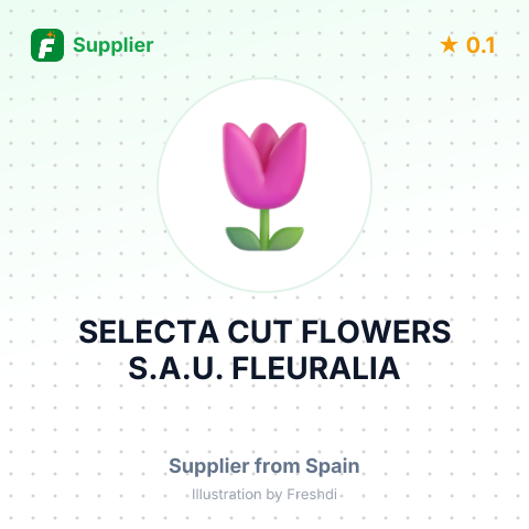 SELECTA CUT FLOWERS S.A.U. FLEURALIA – summary card, no photo uploaded yet