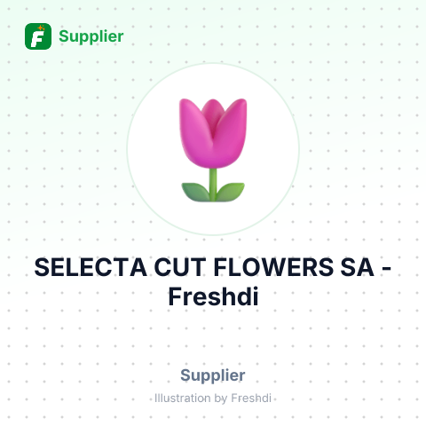 SELECTA CUT FLOWERS SA – summary card, no photo uploaded yet