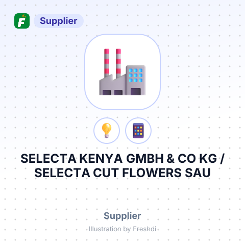 SELECTA KENYA GMBH & CO KG / SELECTA CUT FLOWERS SAU – summary card, no photo uploaded yet