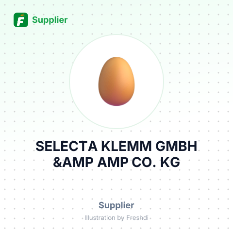 SELECTA KLEMM GMBH &AMP AMP CO. KG – summary card, no photo uploaded yet