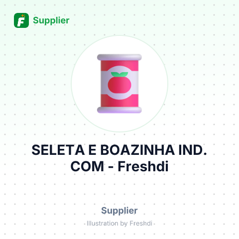 SELETA E BOAZINHA IND. COM – summary card, no photo uploaded yet