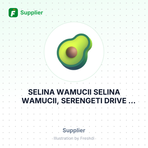 SELINA WAMUCII SELINA WAMUCII, SERENGETI DRIVE NAIROBI – summary card, no photo uploaded yet