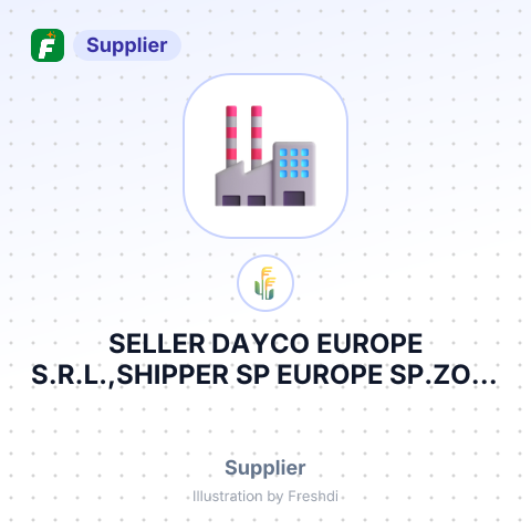 SELLER DAYCO EUROPE S.R.L.,SHIPPER SP EUROPE SP.ZO.O – summary card, no photo uploaded yet