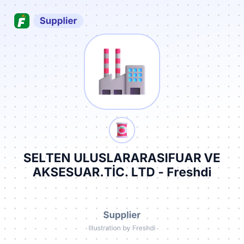 SELTEN ULUSLARARASIFUAR VE AKSESUAR.TİC. LTD – summary card, no photo uploaded yet