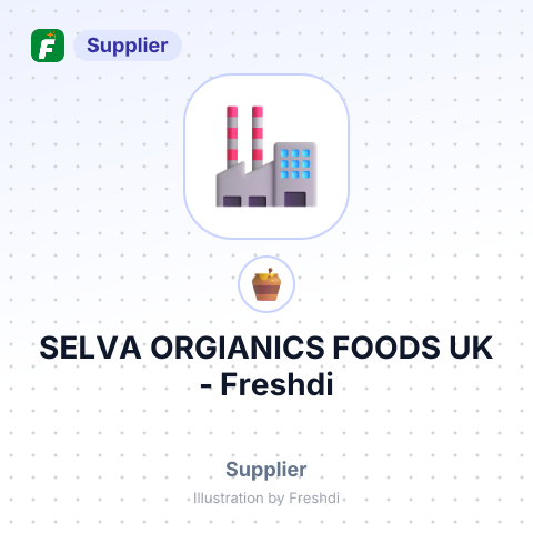SELVA ORGIANICS FOODS UK – summary card, no photo uploaded yet