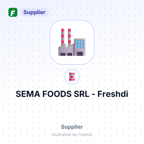 SEMA FOODS SRL – summary card, no photo uploaded yet