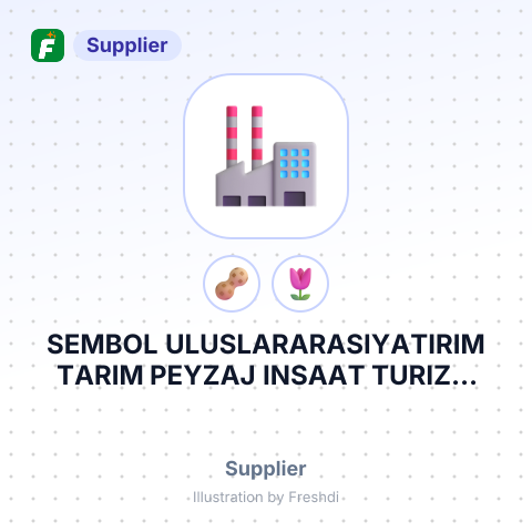 SEMBOL ULUSLARARASIYATIRIM TARIM PEYZAJ INSAAT TURIZM SANAYI VE TICARET A.S ПО ПОРУЧЕНИЮ TULIP TRADE HOLDING B.V – summary card, no photo uploaded yet