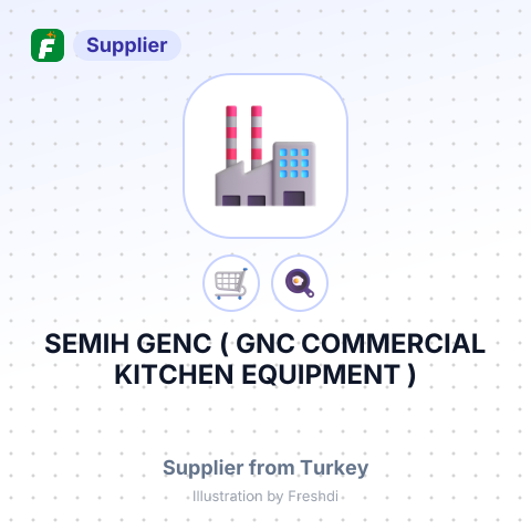 SEMIH GENC ( GNC COMMERCIAL KITCHEN EQUIPMENT ) – summary card, no photo uploaded yet