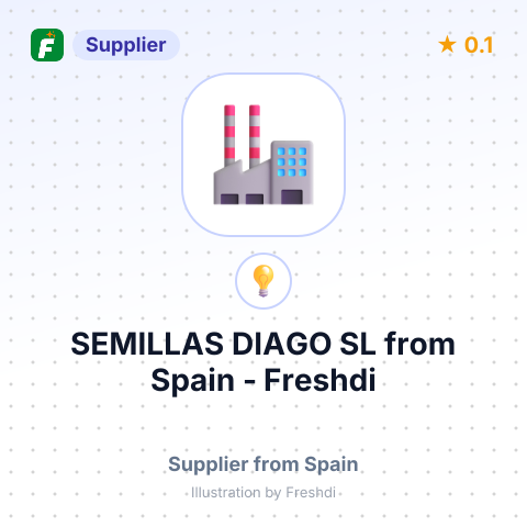 SEMILLAS DIAGO SL – summary card, no photo uploaded yet