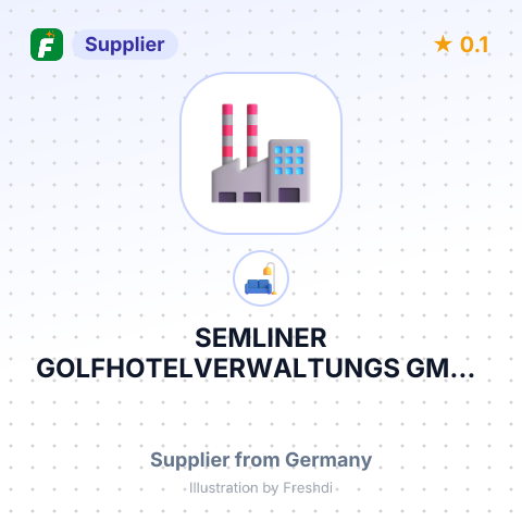 SEMLINER GOLFHOTELVERWALTUNGS GMBH – summary card, no photo uploaded yet