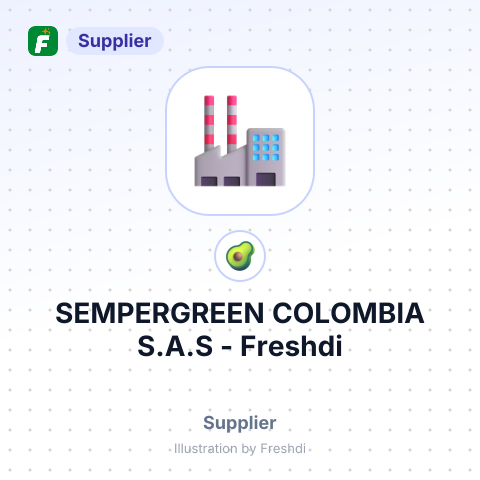 SEMPERGREEN COLOMBIA S.A.S – summary card, no photo uploaded yet