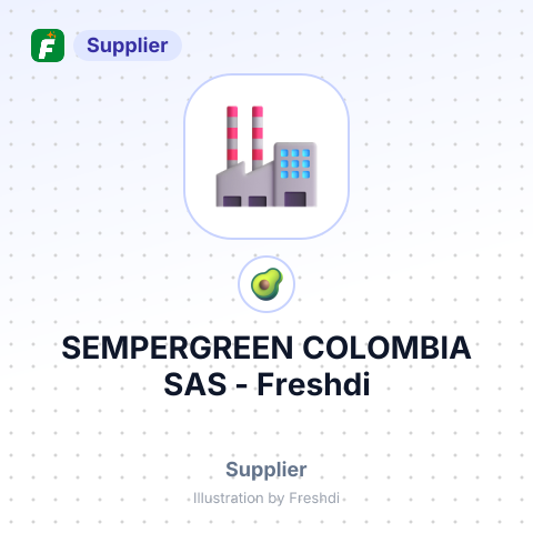 SEMPERGREEN COLOMBIA SAS – summary card, no photo uploaded yet