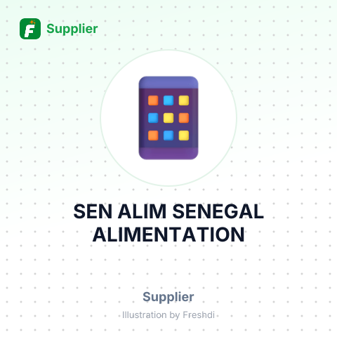SEN ALIM SENEGAL ALIMENTATION – summary card, no photo uploaded yet